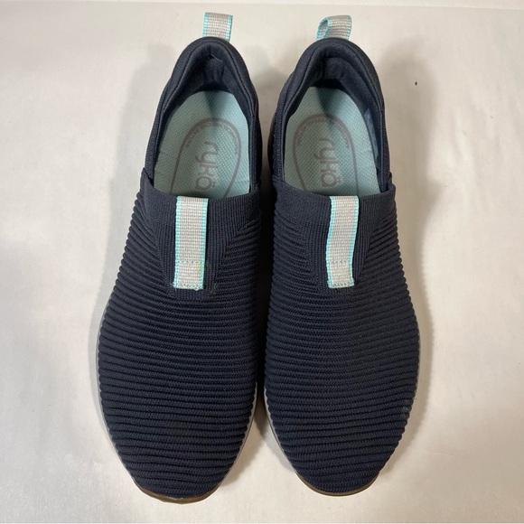 Ryka Women's Echo Knit Slip On Sneakers Navy Blue 9 - Picture 7 of 10